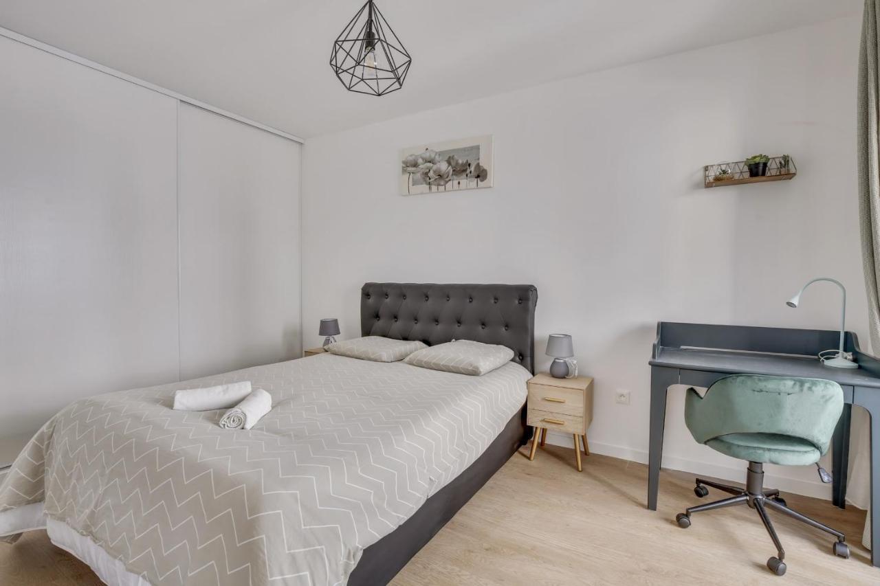 Superbe Appartement Avec Balcon Et Parking Proche Paris Saint-Denis  Bagian luar foto