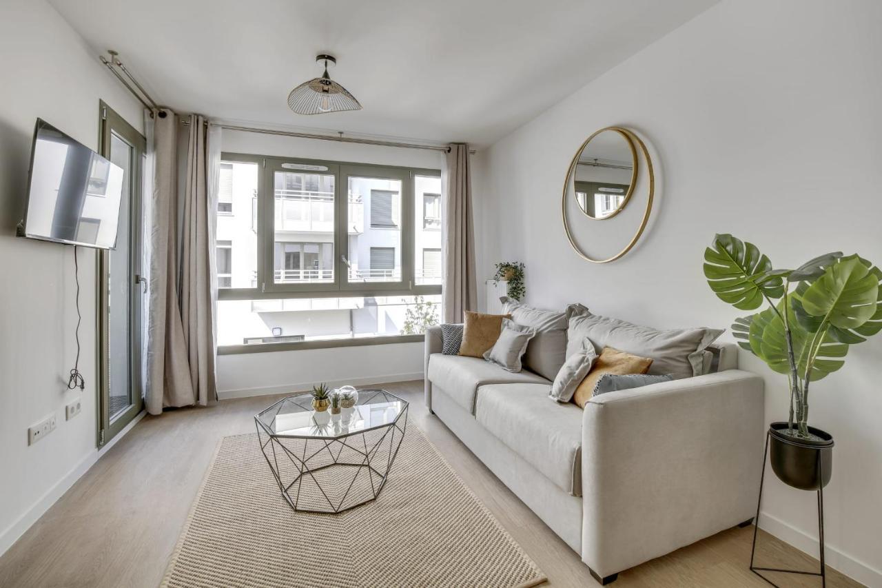 Superbe Appartement Avec Balcon Et Parking Proche Paris Saint-Denis  Bagian luar foto